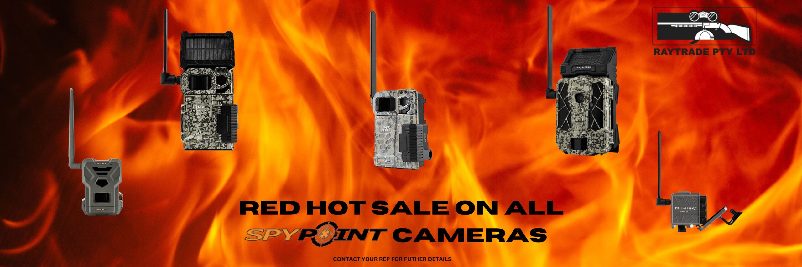 Spypoint red hot sale banner